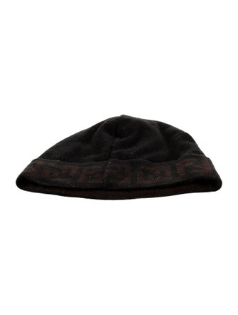 Fendi Zucca FF Wool Beanie