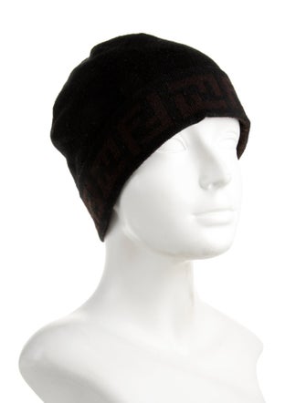 Fendi Zucca FF Wool Beanie