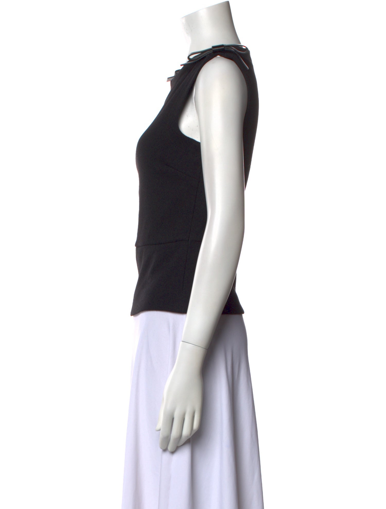 Fendi Wool Crew Neck Top