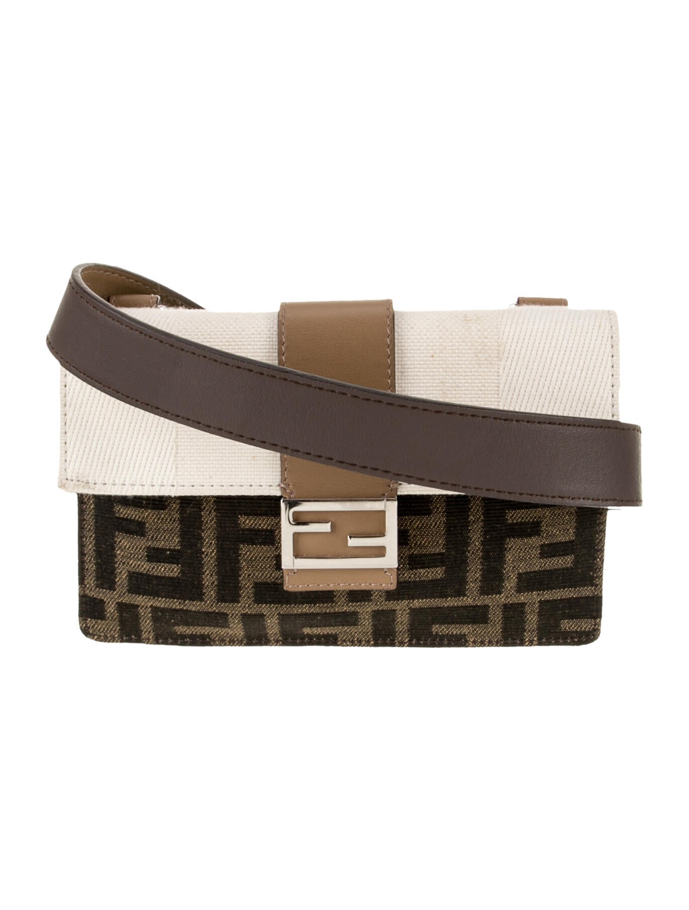 Fendi Zucca FF Baguette Belt