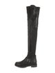 Fendi Leather Ruffle Embellishment Sock Boots