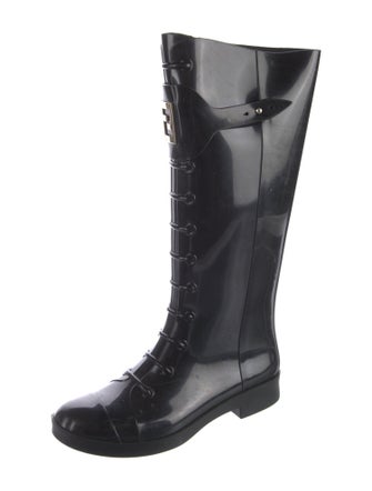Fendi Rubber Rain Boots