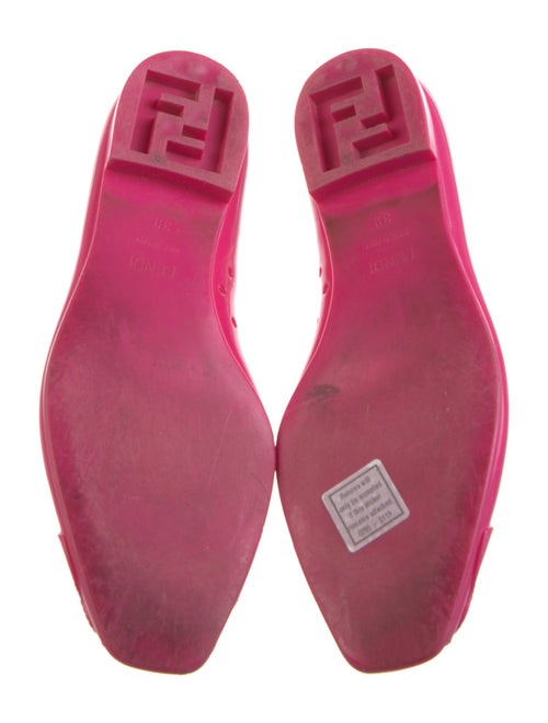 Fendi Rubber Ballet Flats