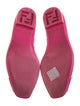Fendi Rubber Ballet Flats