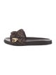 Fendi Zucca FF Logo Printed Slides