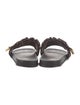 Fendi Zucca FF Logo Printed Slides
