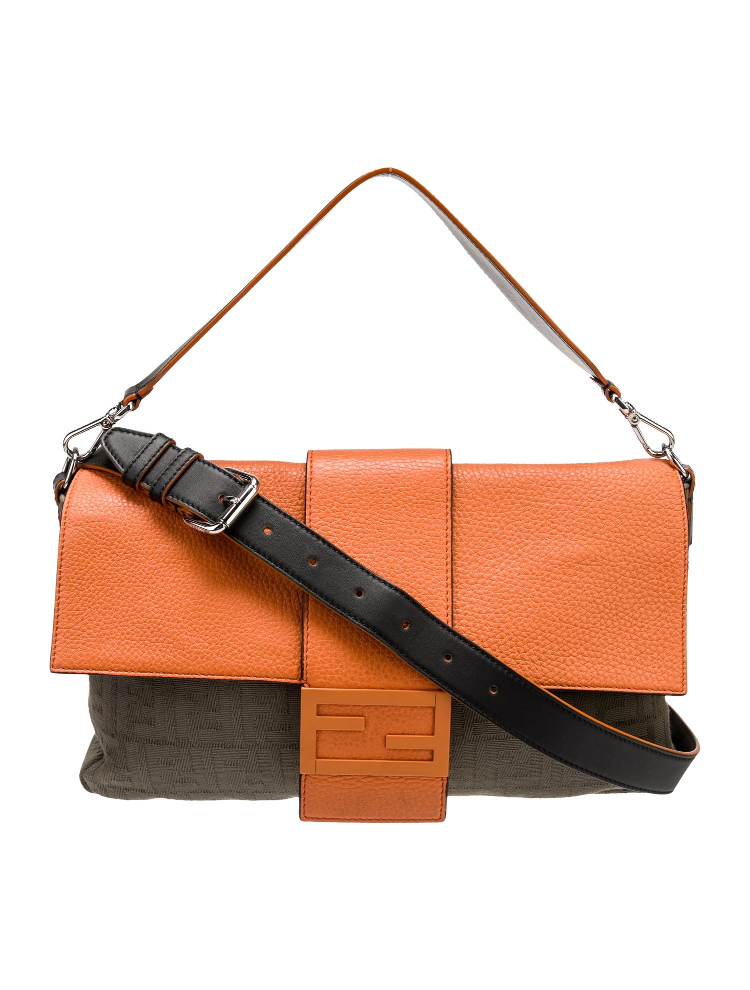 Fendi Canvas Baguette