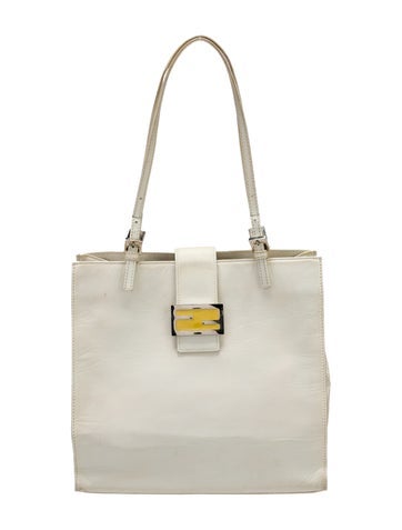 Fendi Totes Leather Tote Vintage