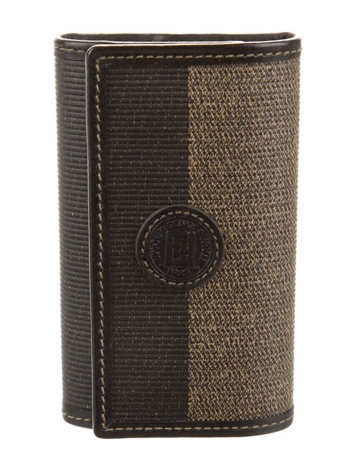 Fendi Pecan key case w/ box