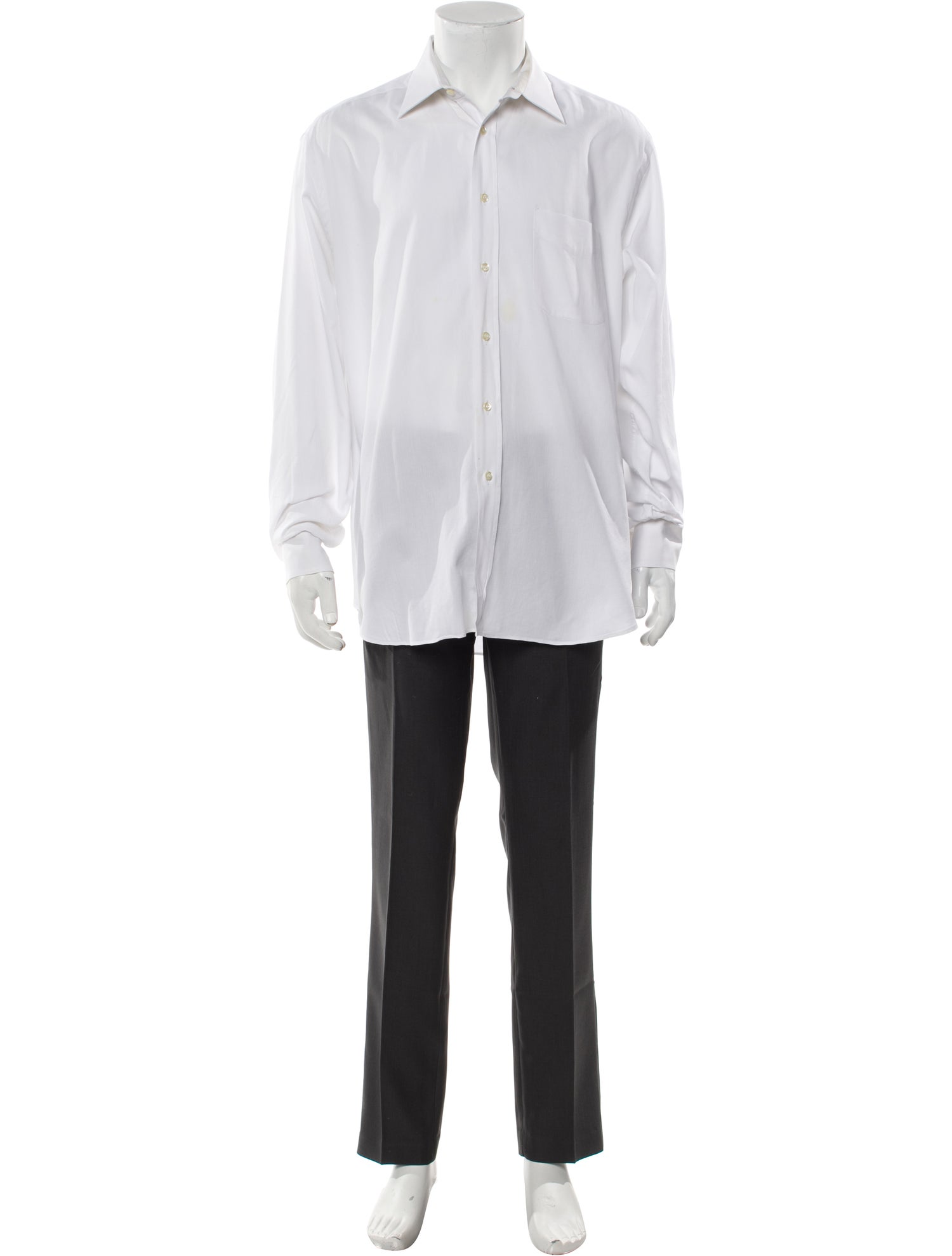 Fendi Long Sleeve Dress Shirt