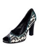 Fendi Zucca FF Logo Canvas Pumps
