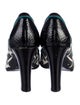 Fendi Zucca FF Logo Canvas Pumps