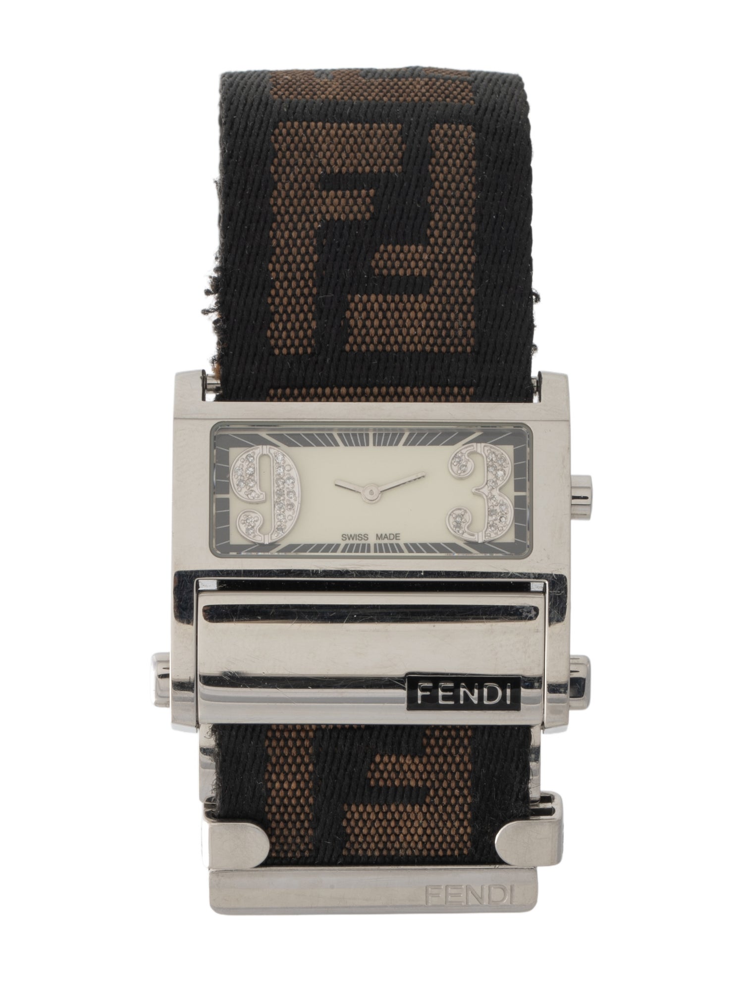 Fendi Zip Code Watch