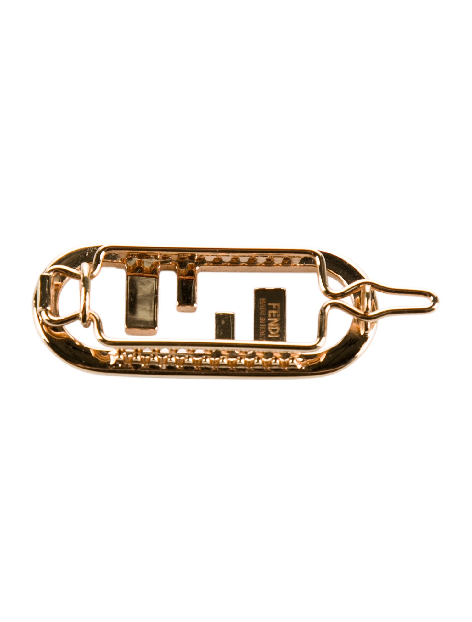 Fendi Gold Barrette