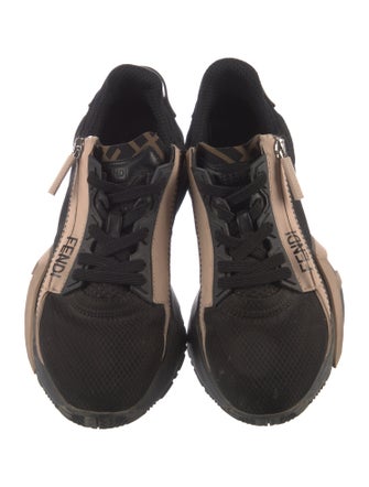 Fendi Zucca FF Logo Mesh Sneakers