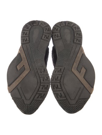 Fendi Zucca FF Logo Mesh Sneakers
