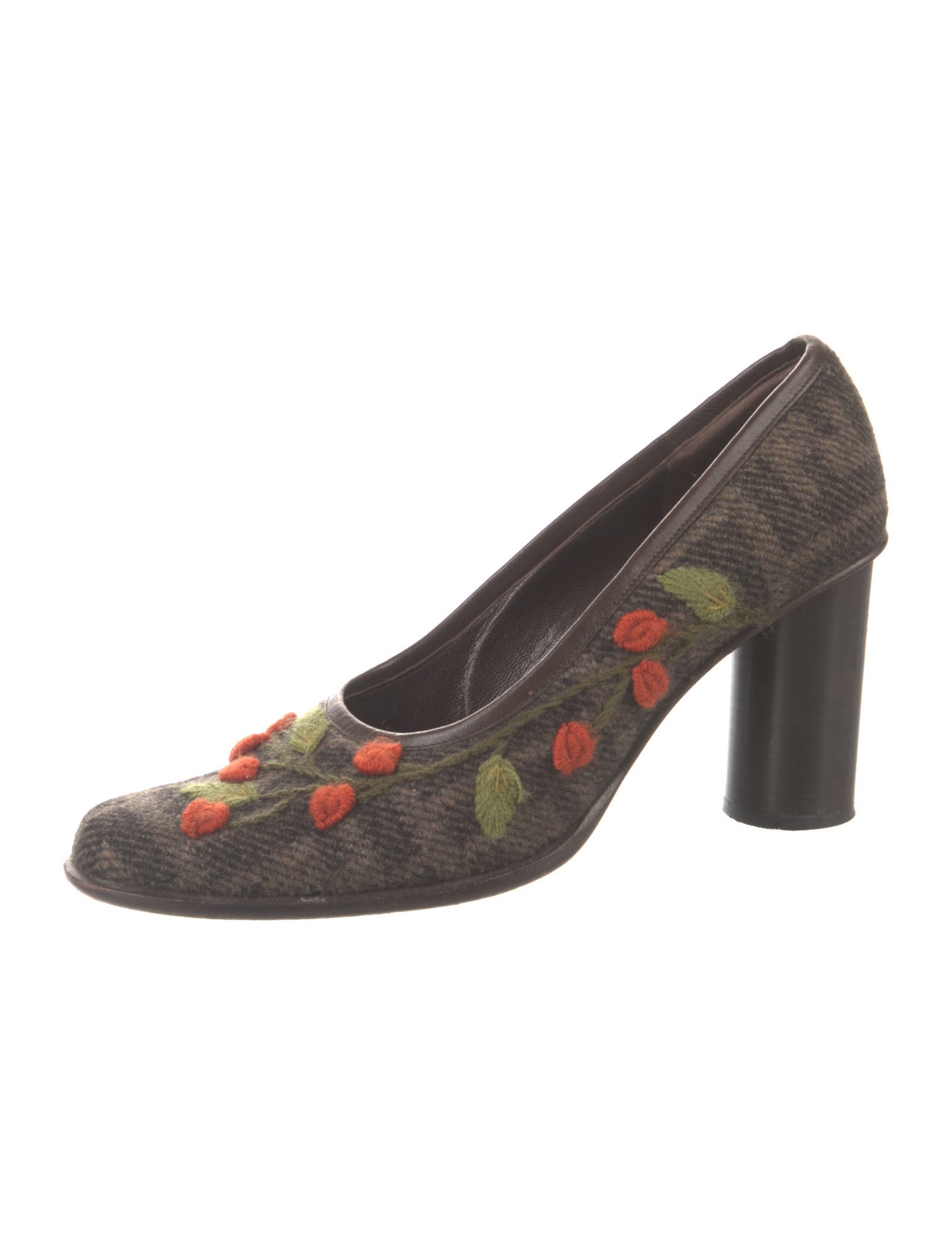 Fendi Zucca FF Logo Printed Pumps