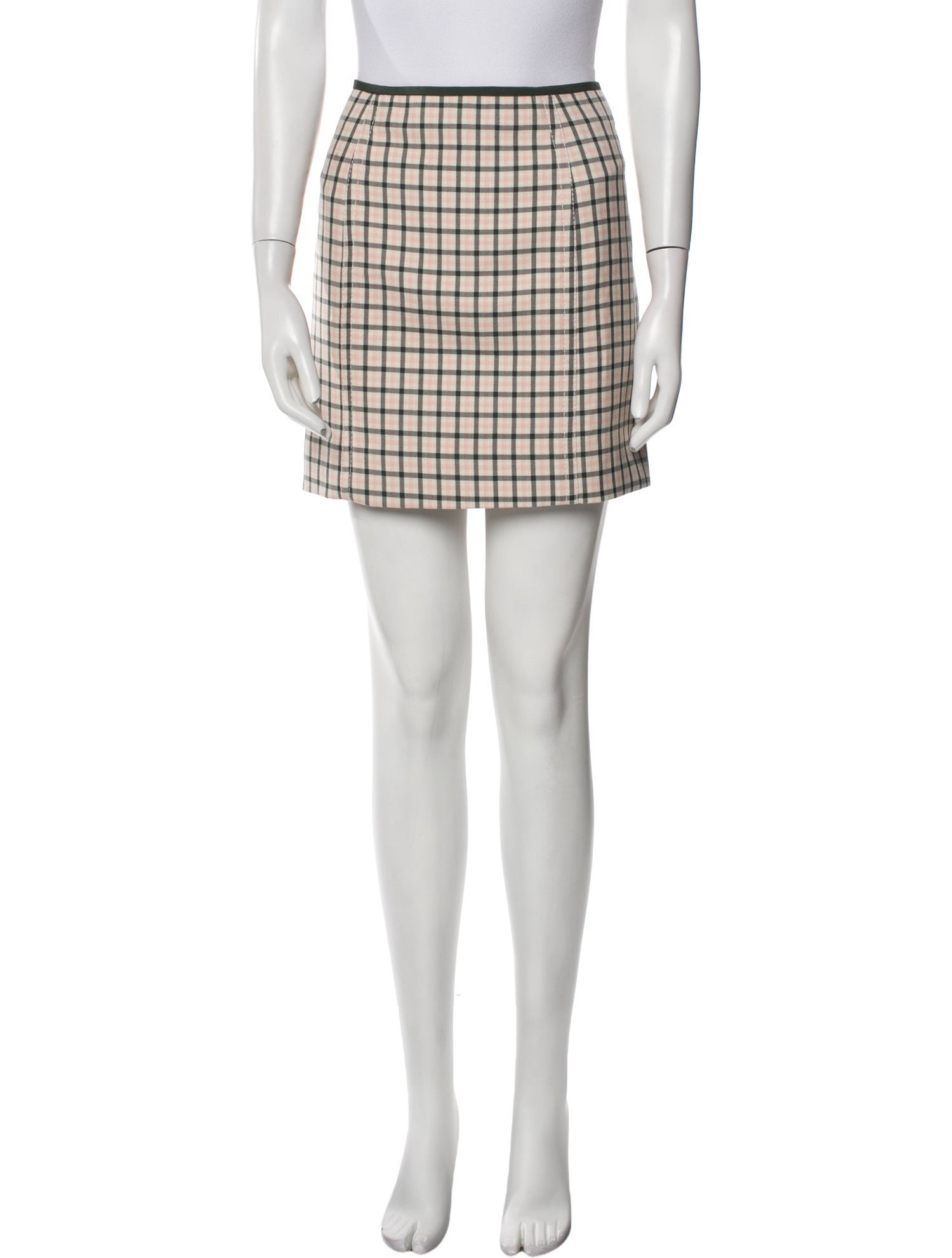 Fendi Virgin Wool Mini Skirt