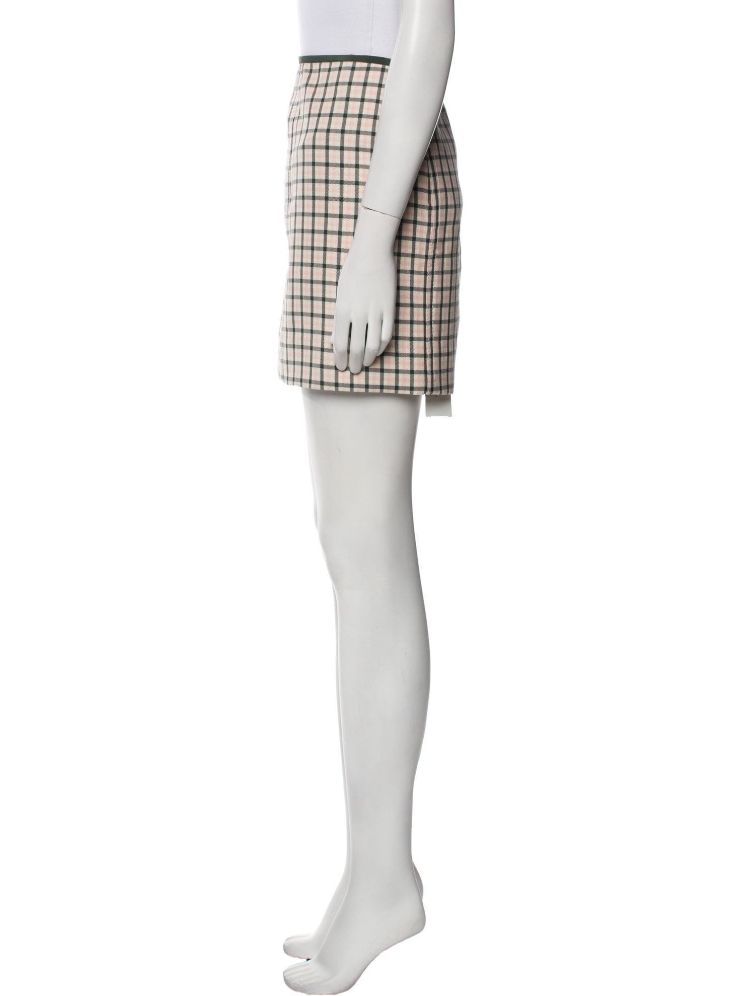 Fendi Virgin Wool Mini Skirt