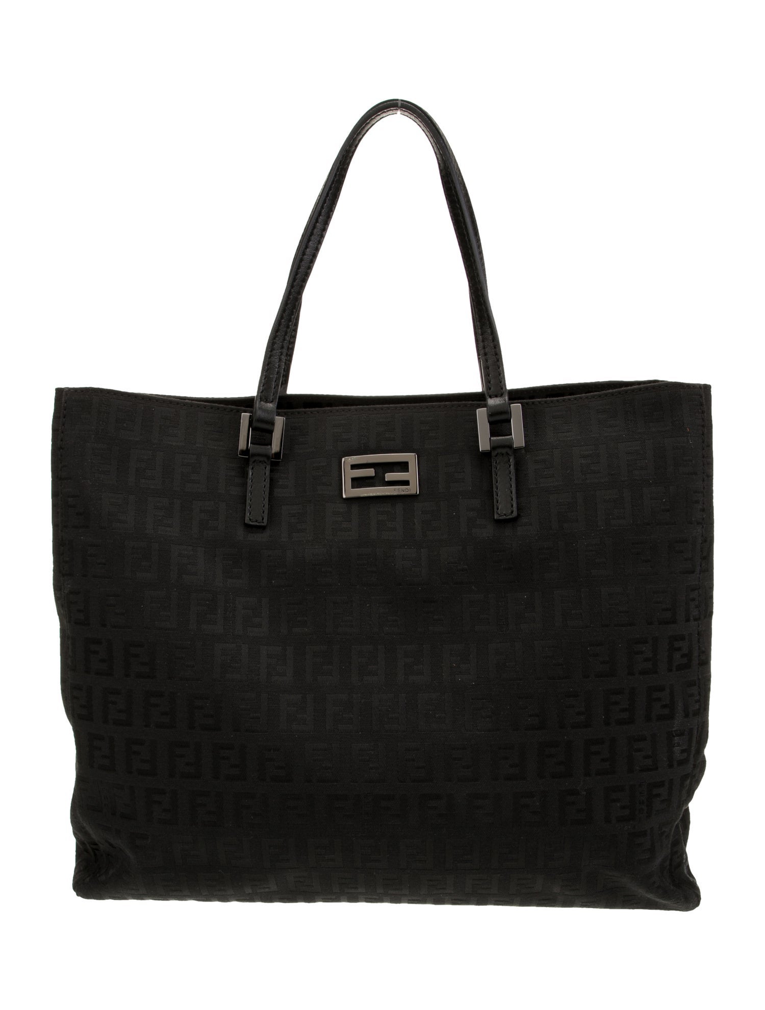 Fendi Zucchino FF Tote Vintage