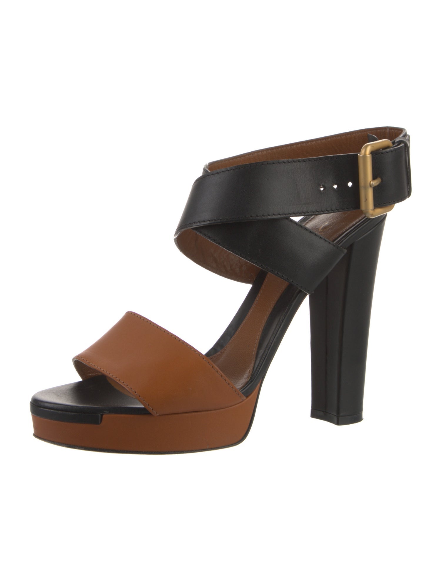 Fendi Leather Sandals