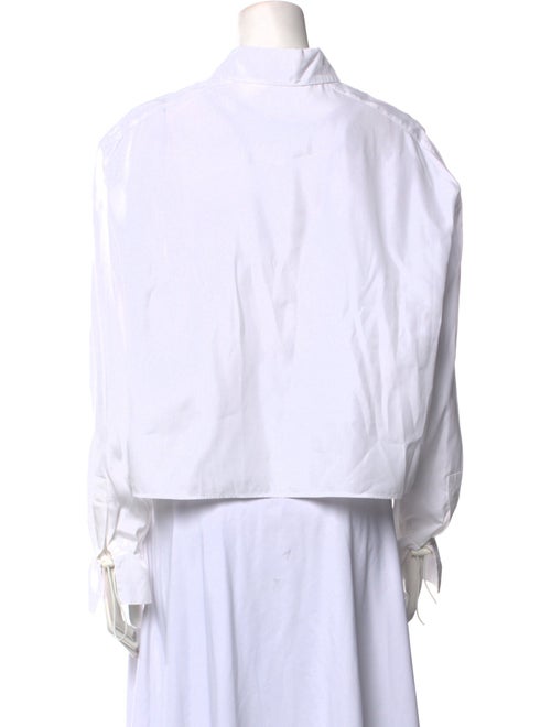 Fendi 2022 Long Sleeve Button-Up Top