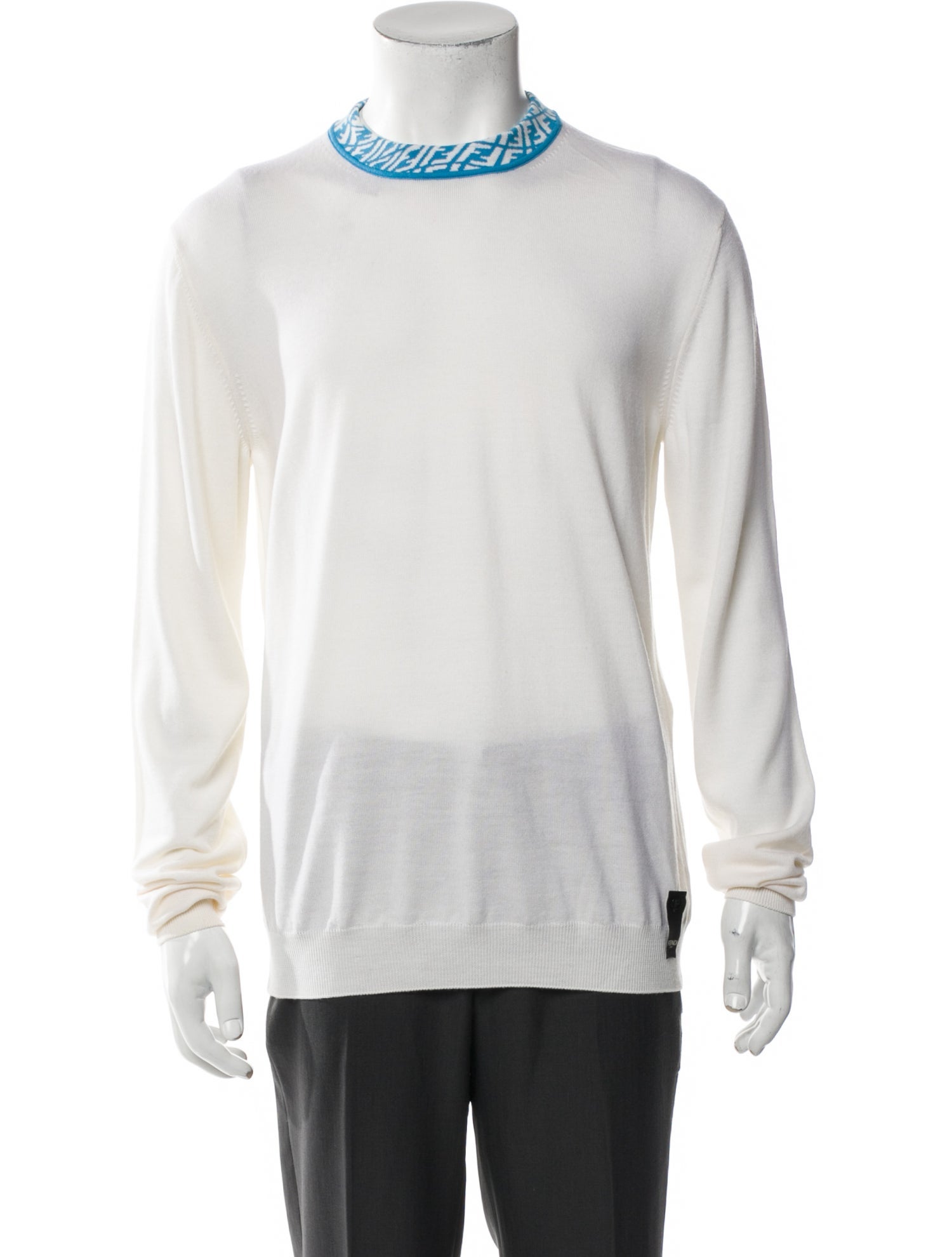 Fendi Zucca FF Logo Wool Pullover