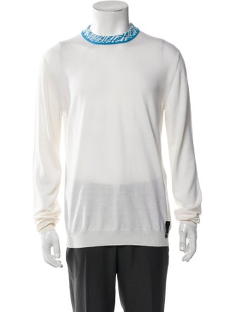 Fendi Zucca FF Logo Wool Pullover