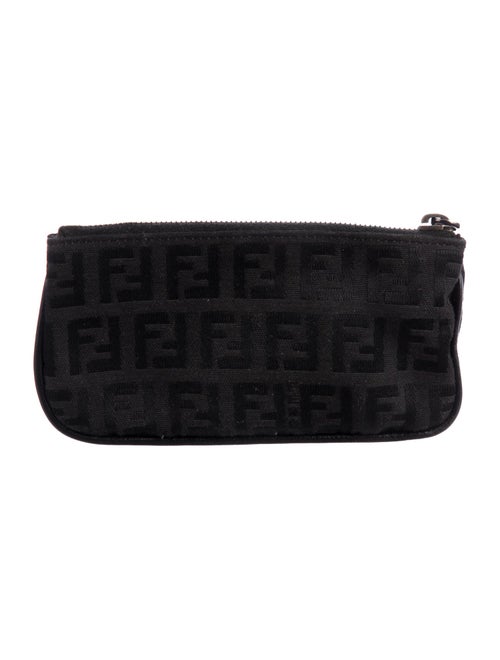 Fendi FF Zucca Coin Keychain