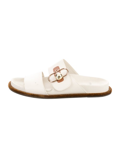 Fendi Leather Slides