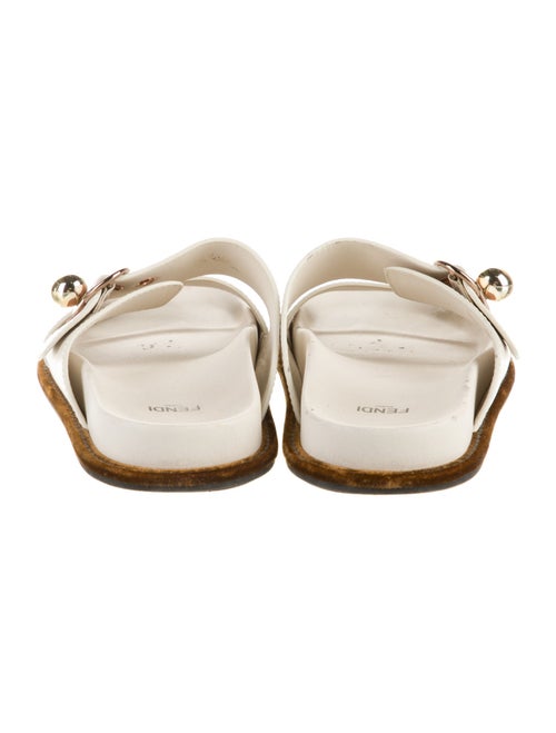 Fendi Leather Slides