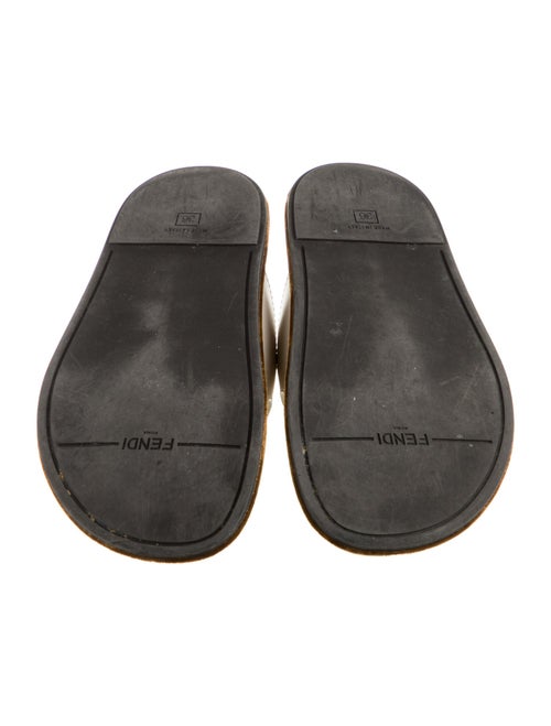 Fendi Leather Slides