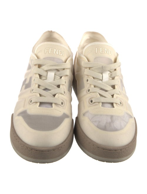 Fendi Rubber Mesh Accents Sneakers
