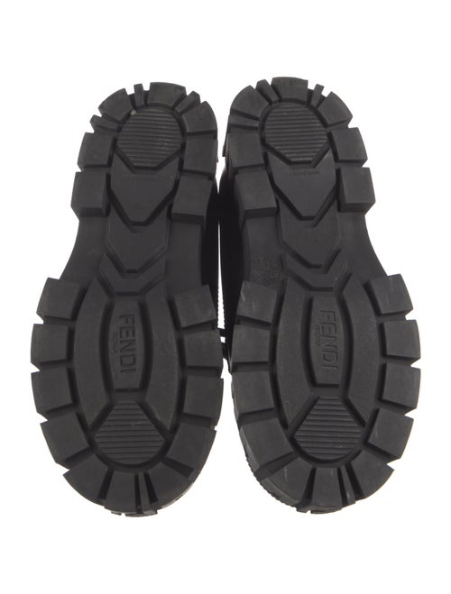 Fendi Leather Chunky Sneakers