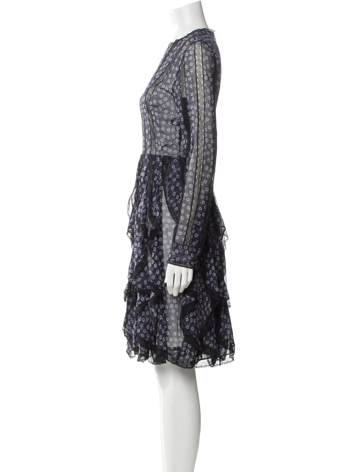 Fendi Printed Knee-Length Dress