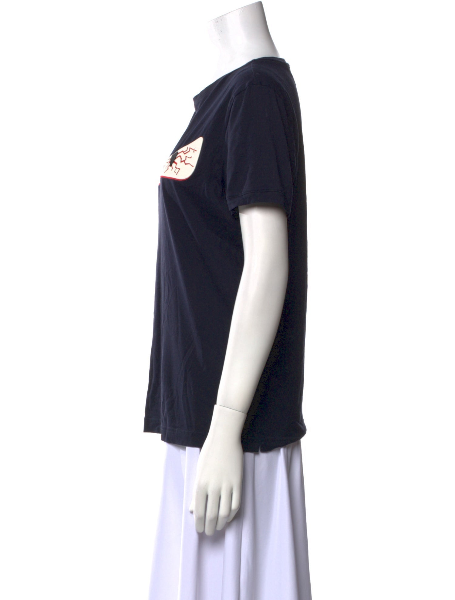 Fendi Graphic Print Crew Neck T-Shirt