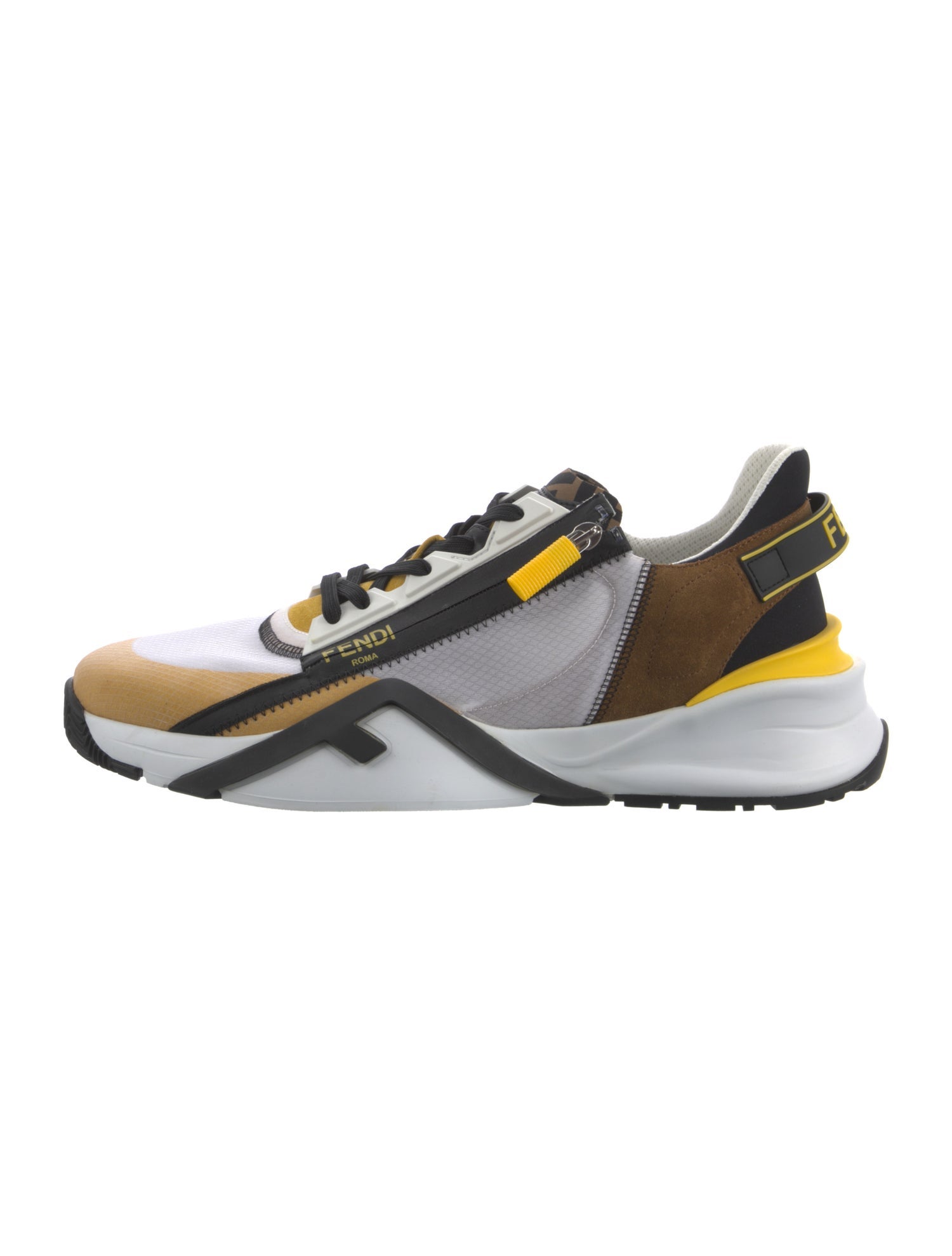Fendi Zucca FF Logo Mesh Sneakers