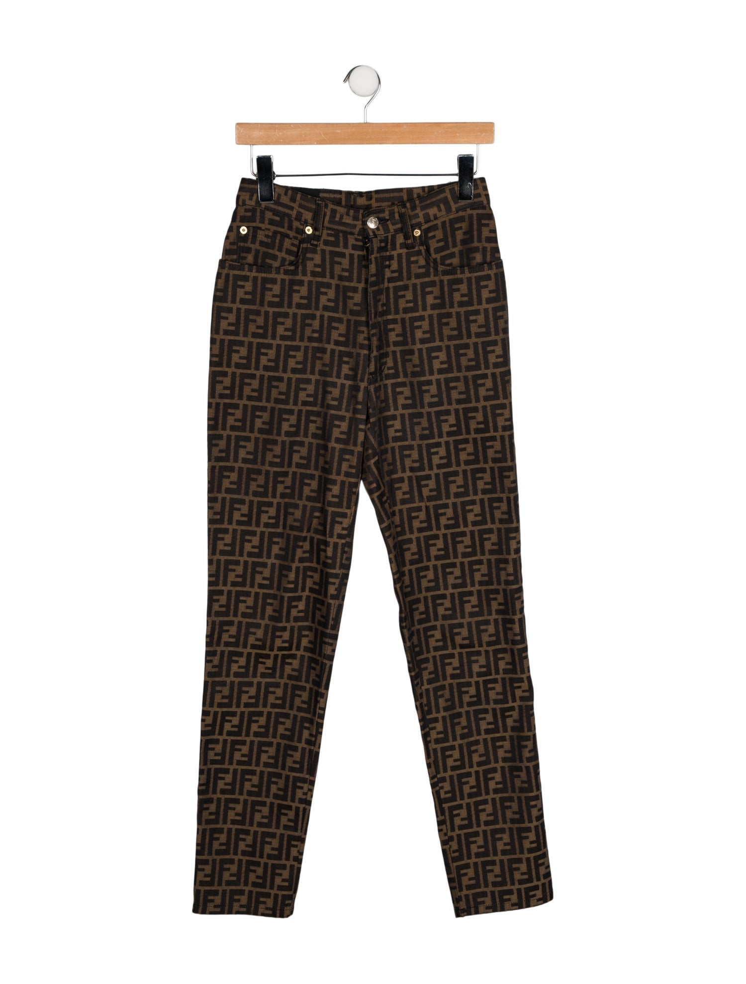 Fendi Vintage Skinny Leg Pants