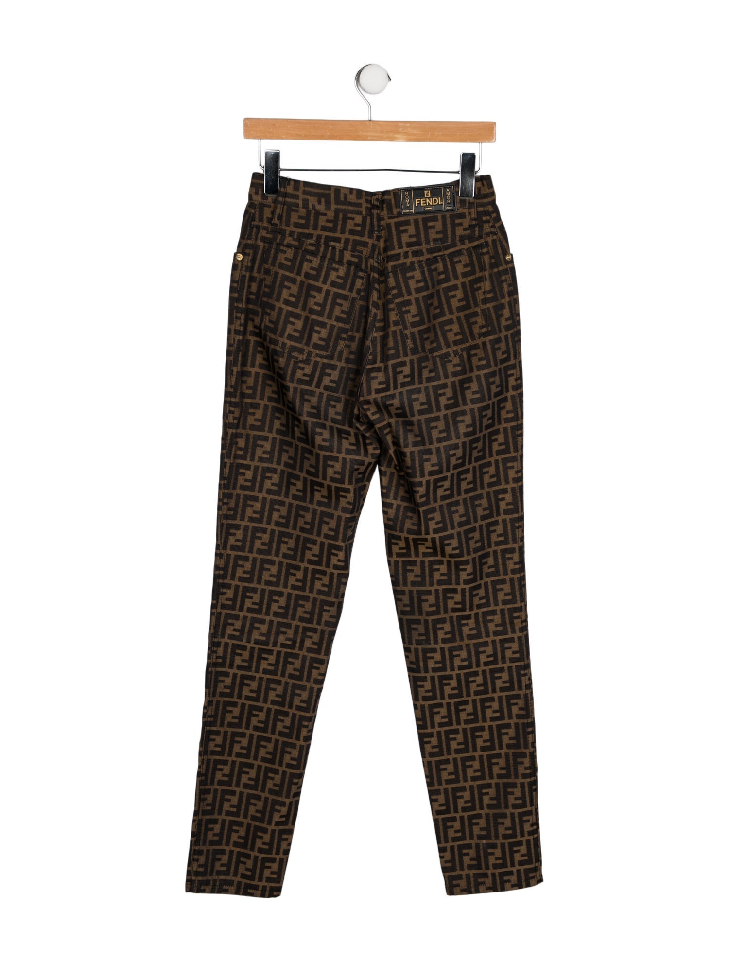 Fendi Vintage Skinny Leg Pants