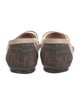 Fendi Zucca FF Logo Mesh Ballet Flats