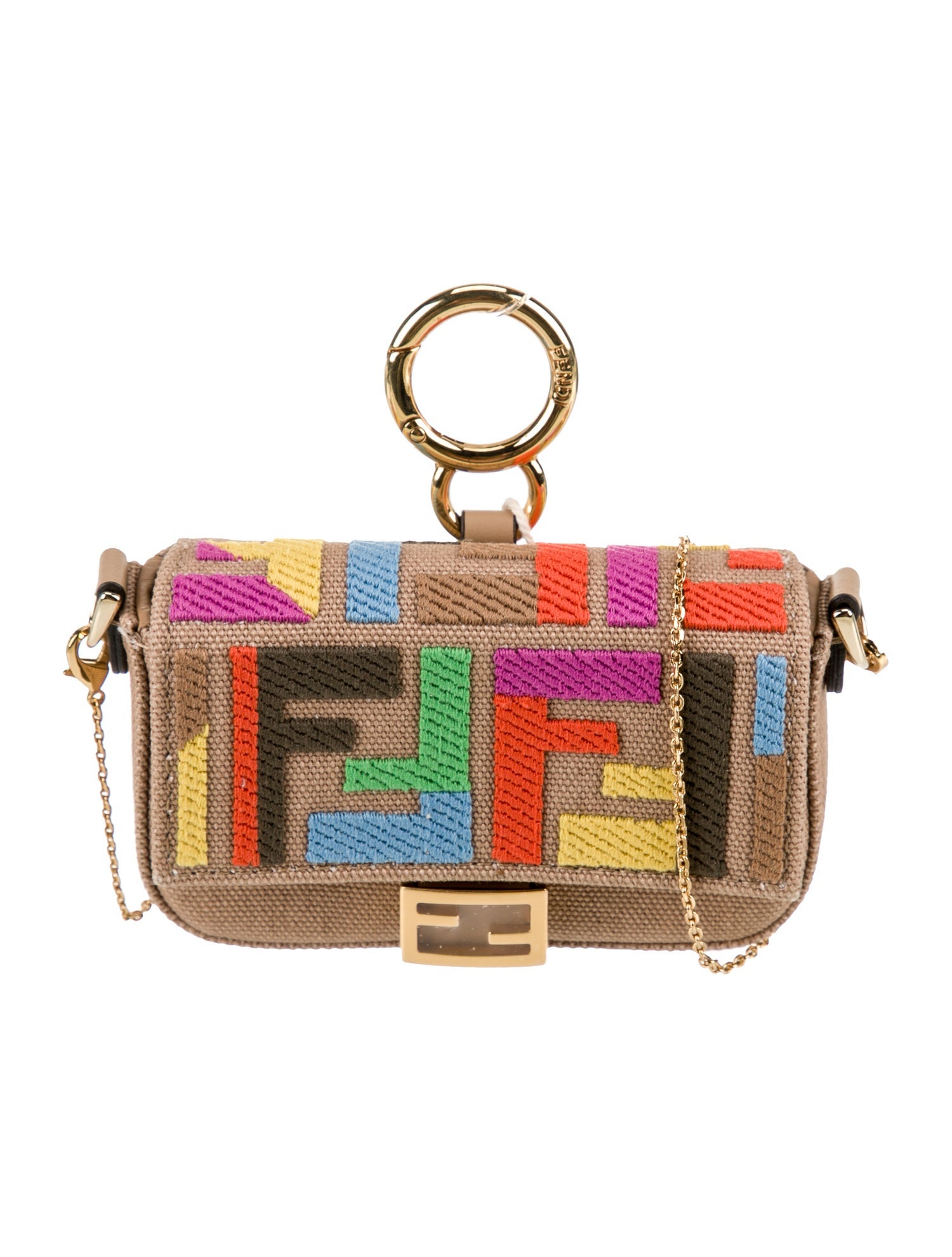 Chanel 2022 Denim Pearl Crush Rectangular Mini Flap Bag w