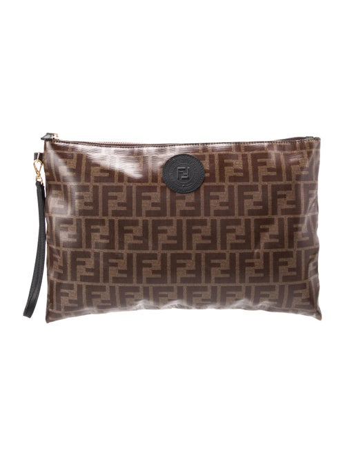 Fendi Zucca FF Clutch