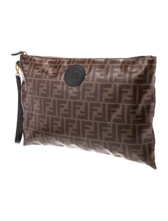 Fendi Zucca FF Clutch