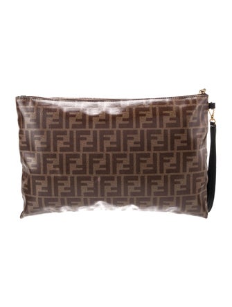 Fendi Zucca FF Clutch