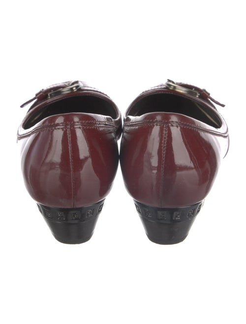 Fendi Patent Leather Ballet Flats