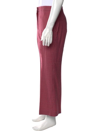 Fendi Plaid Print Pants