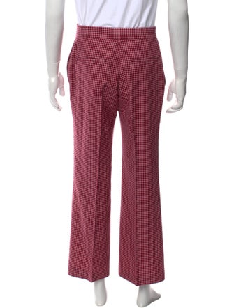 Fendi Plaid Print Pants