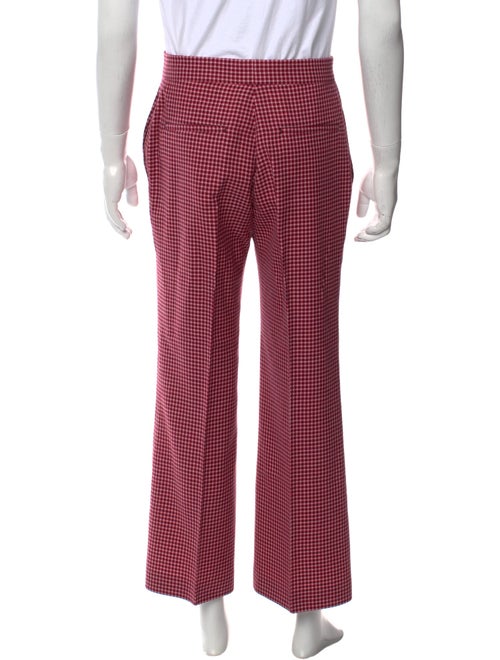 Fendi Plaid Print Pants