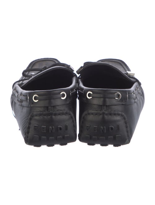 Fendi Zucca FF Logo Bow Accents Drivers