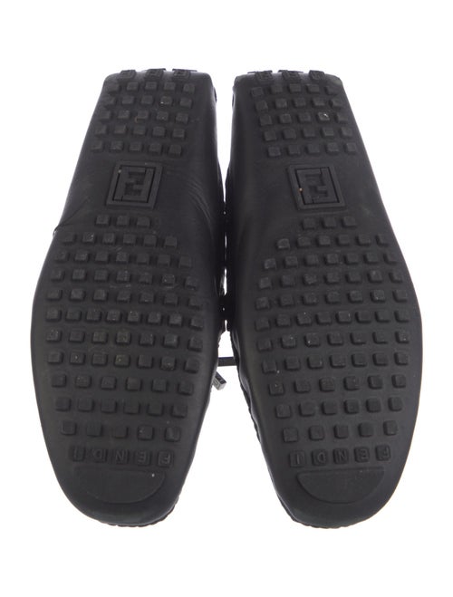 Fendi Zucca FF Logo Bow Accents Drivers